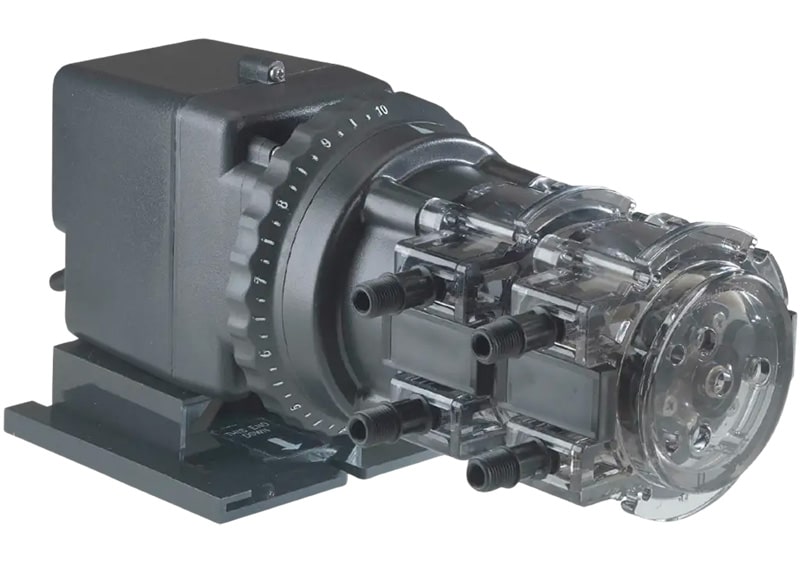 Stenner pumps-double head adjustable